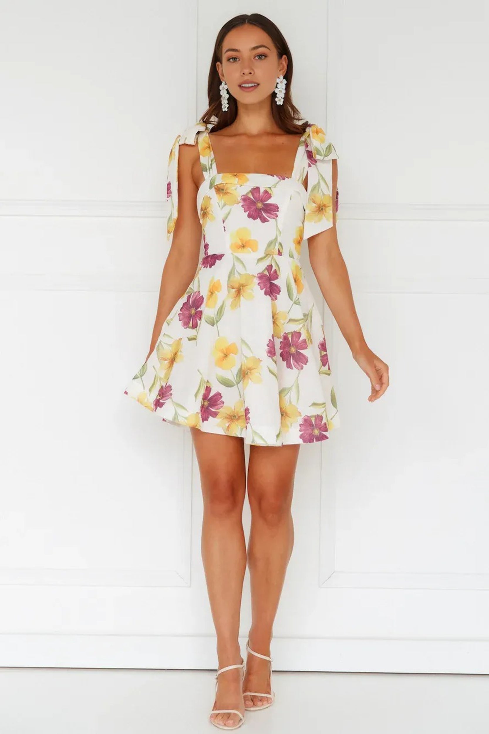 Floral Horizon Mini Dress