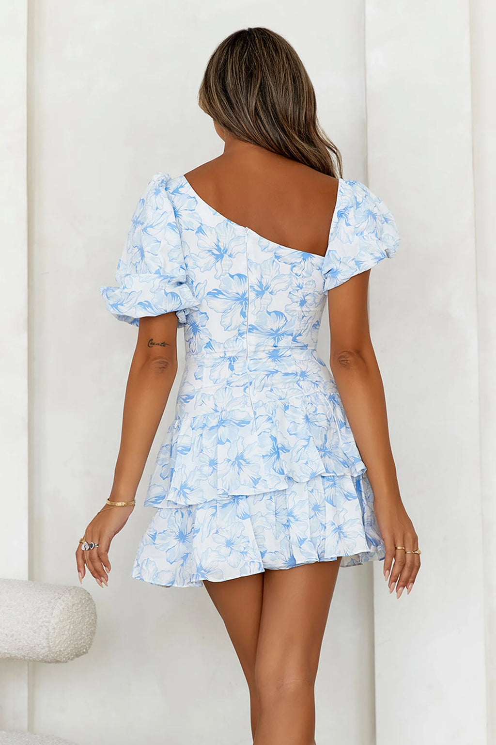 Ladylike Etiquette Mini Dress